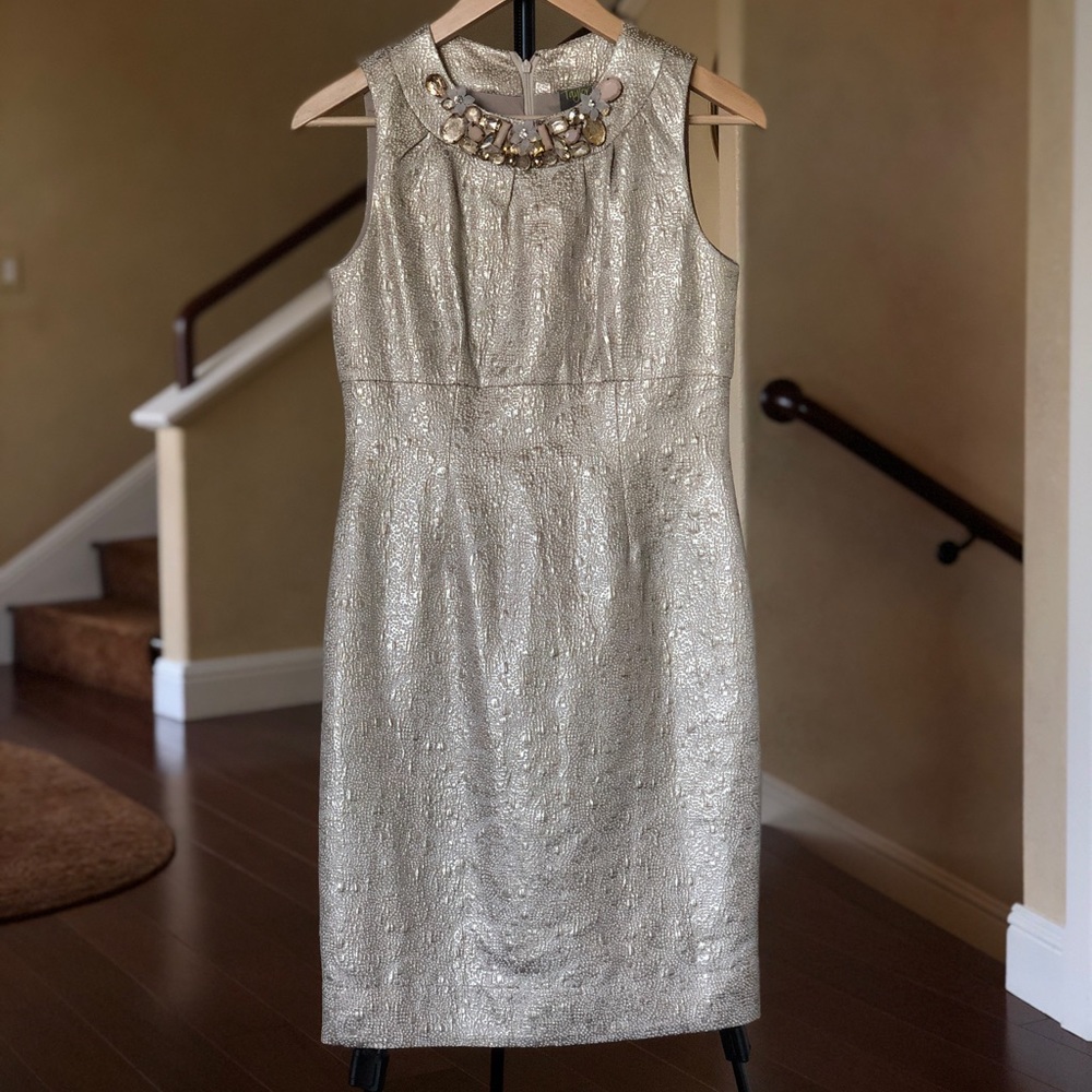 Gorgeous gold color dress size 2P